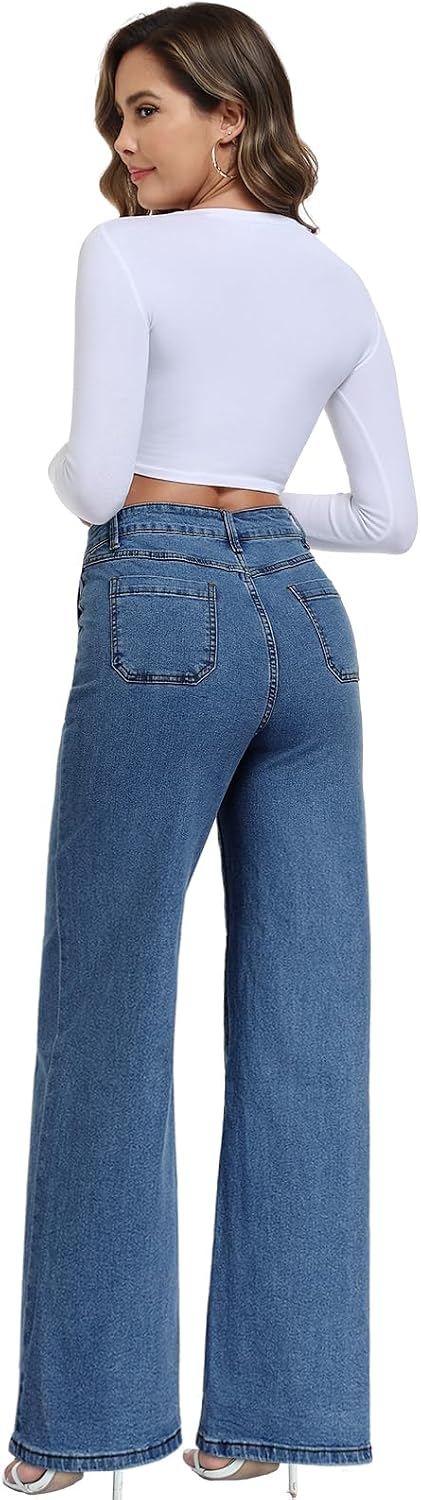 Women Plus Size | Stretchy Denim. High Waisted