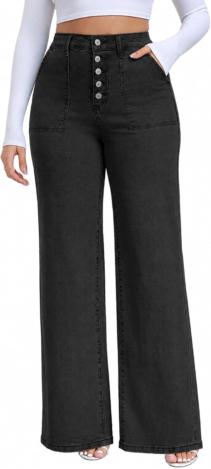 Women Plus Size | Stretchy Denim. High Waisted