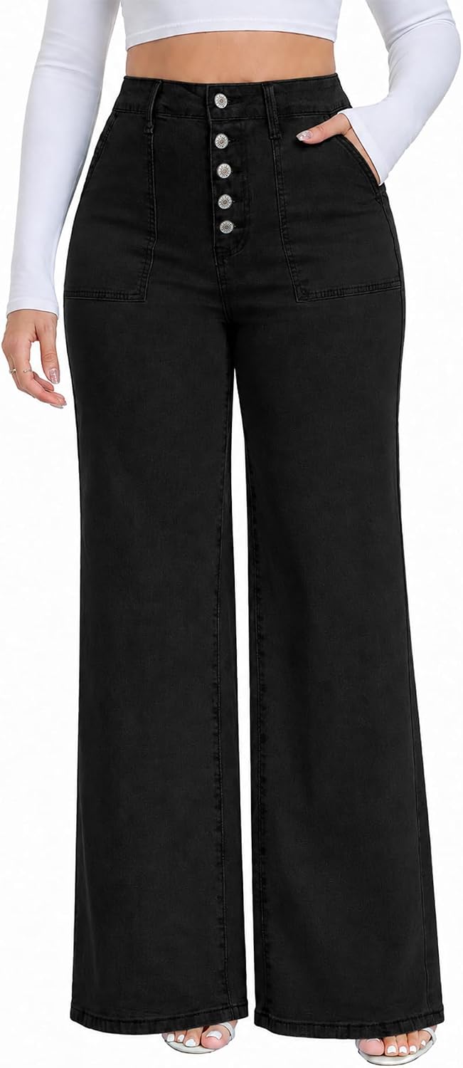 Women Plus Size | Stretchy Denim. High Waisted