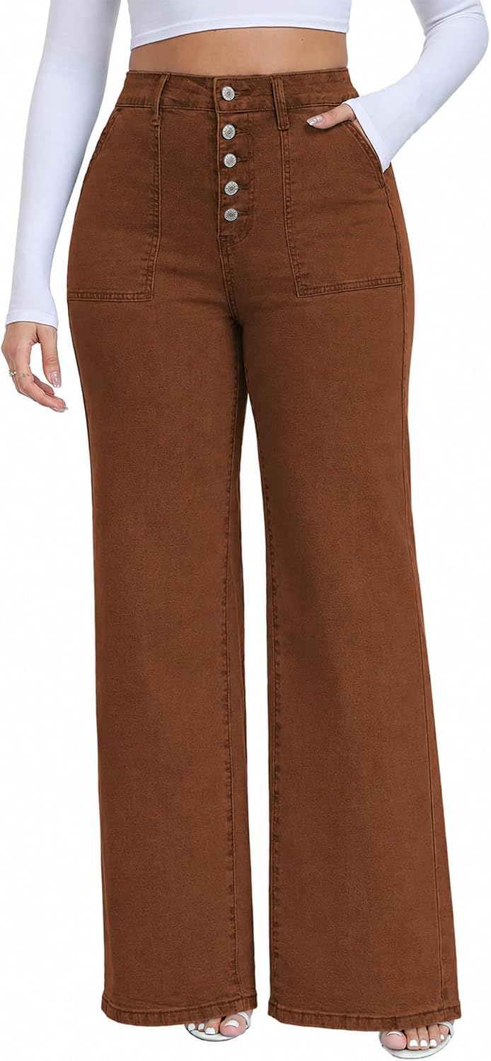 Women Plus Size | Stretchy Denim. High Waisted
