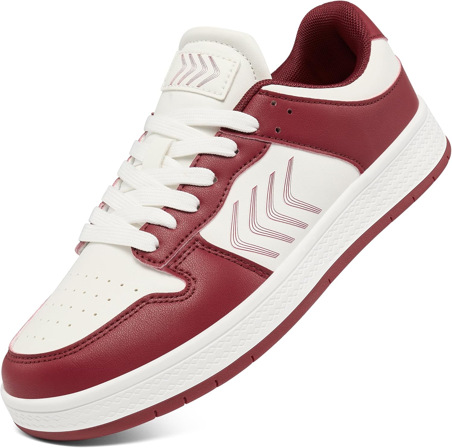 Low-Top Cushioned Collar & Non-Slip Rubber Sole for Casual Wear