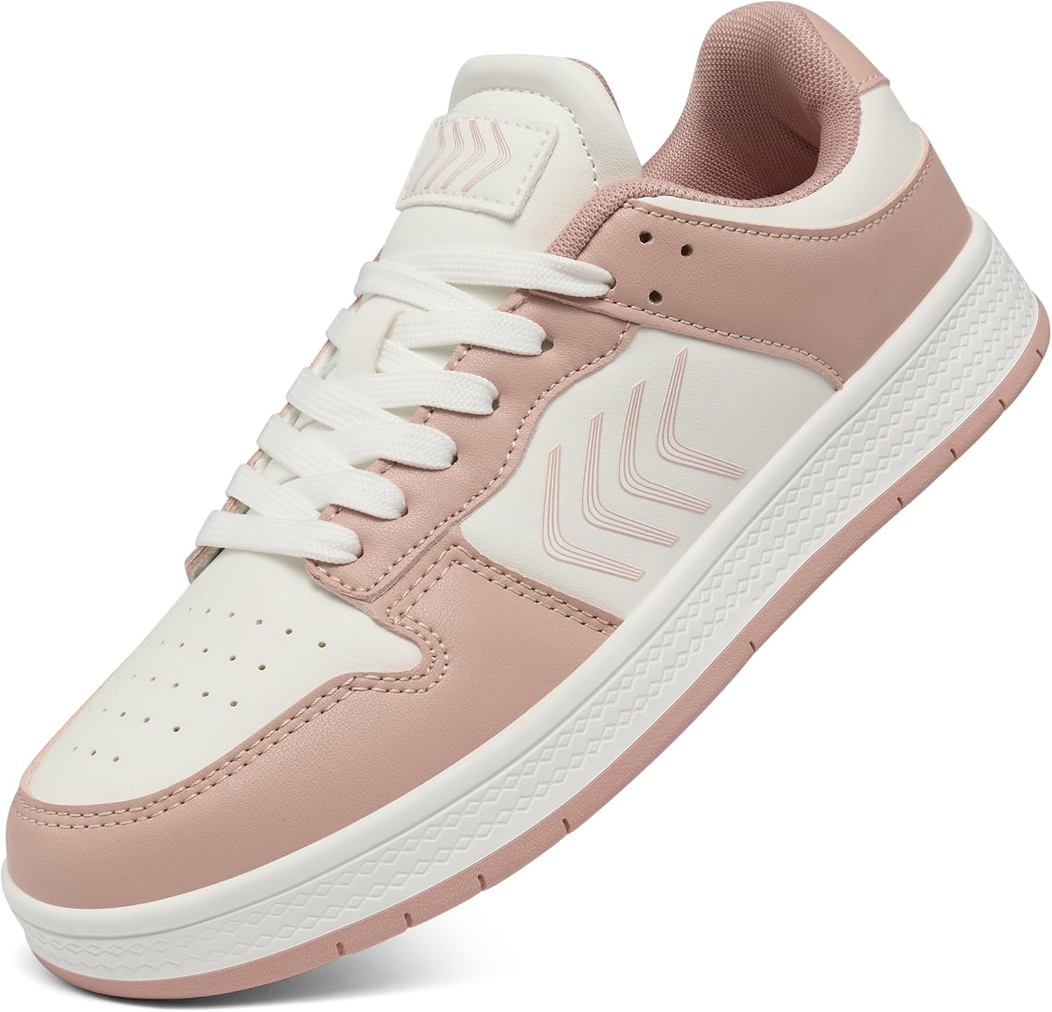 Low-Top Cushioned Collar & Non-Slip Rubber Sole for Casual Wear