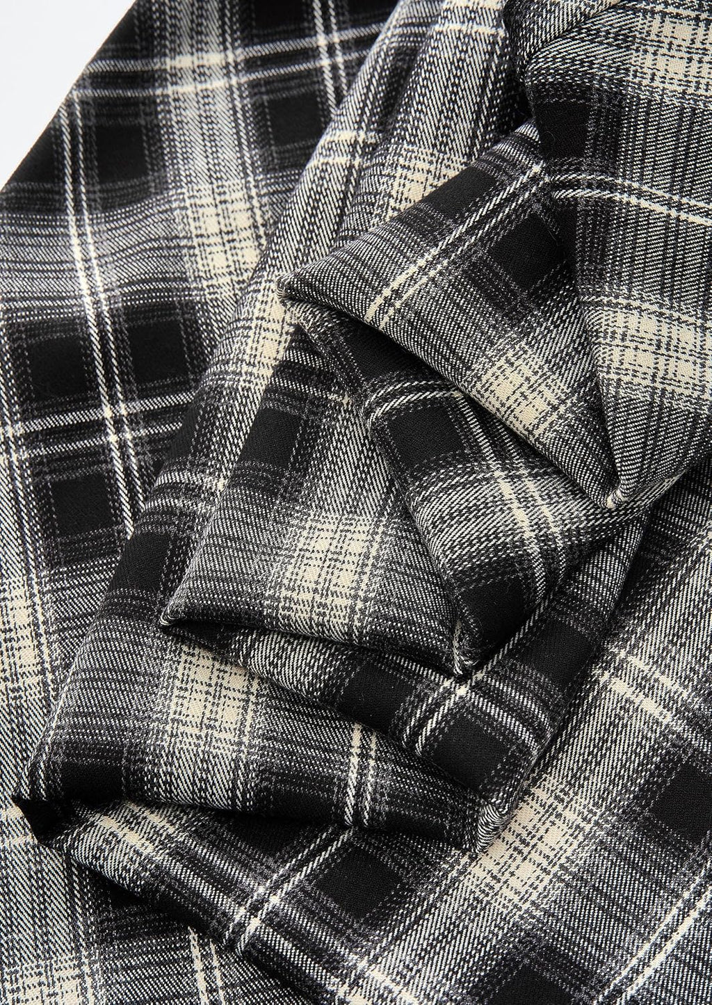 Women's Plaid High Waisted A-Line Midi Skirts | Elastic Waistband. Long Flowy Skirt. Classic Tartan Print. Vintage Style. Casual & Formal Wear.